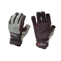 Gul Summer Three Finger Junior Sailing Glove - Black/Charcoal