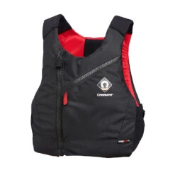 Crewsaver Junior CZ Chest Side Zip Buoyancy Aid - Black/Red