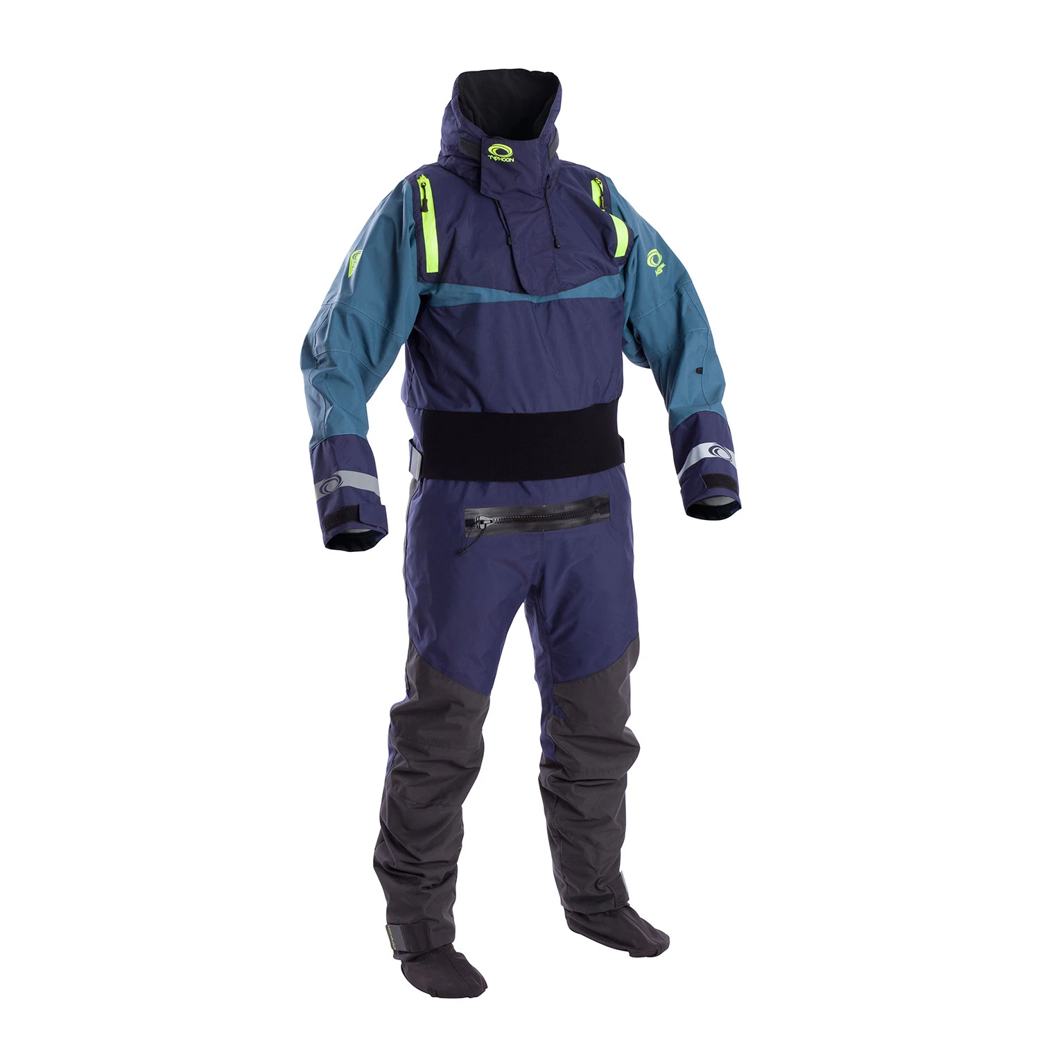Typhoon Multisport SK Drysuit With Con Zip - Teal Green 3 Typhoon Multisport SK Drysuit With Con Zip - Teal Green
