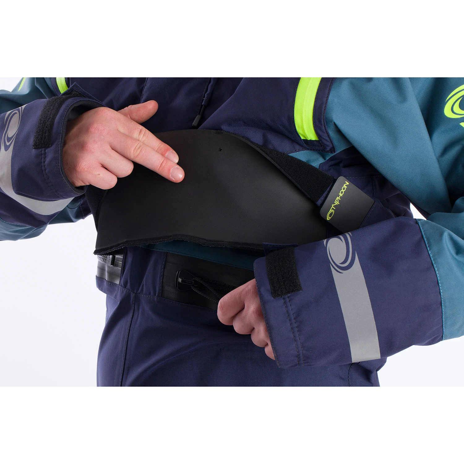 Typhoon Multisport SK Drysuit With Con Zip - Teal Green 5 Typhoon Multisport SK Drysuit With Con Zip - Teal Green - Image 3