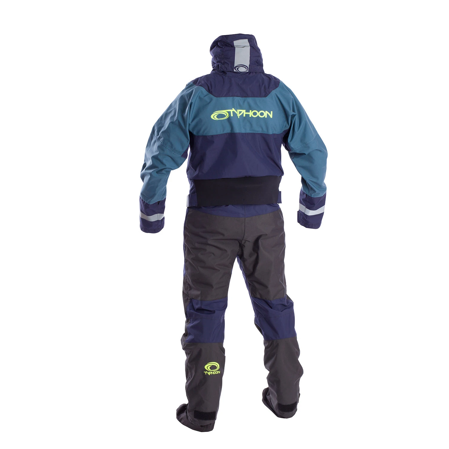 Typhoon Multisport SK Drysuit With Con Zip - Teal Green 4 Typhoon Multisport SK Drysuit With Con Zip - Teal Green - Image 2