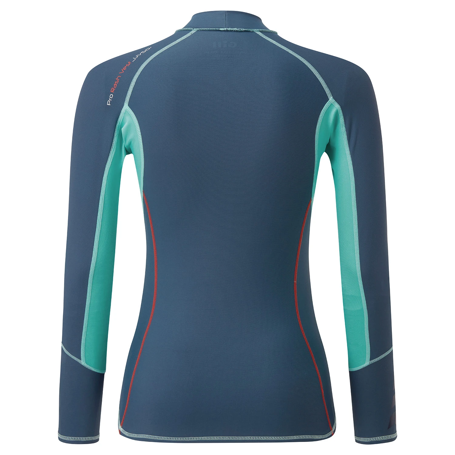 Gill Womens Pro Rash Vest Long Sleeve - Ocean 4 Gill Womens Pro Rash Vest Long Sleeve - Ocean - Image 2