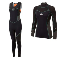 Gill Womens Zentherm Dinghy Wetsuit Kit - Black
