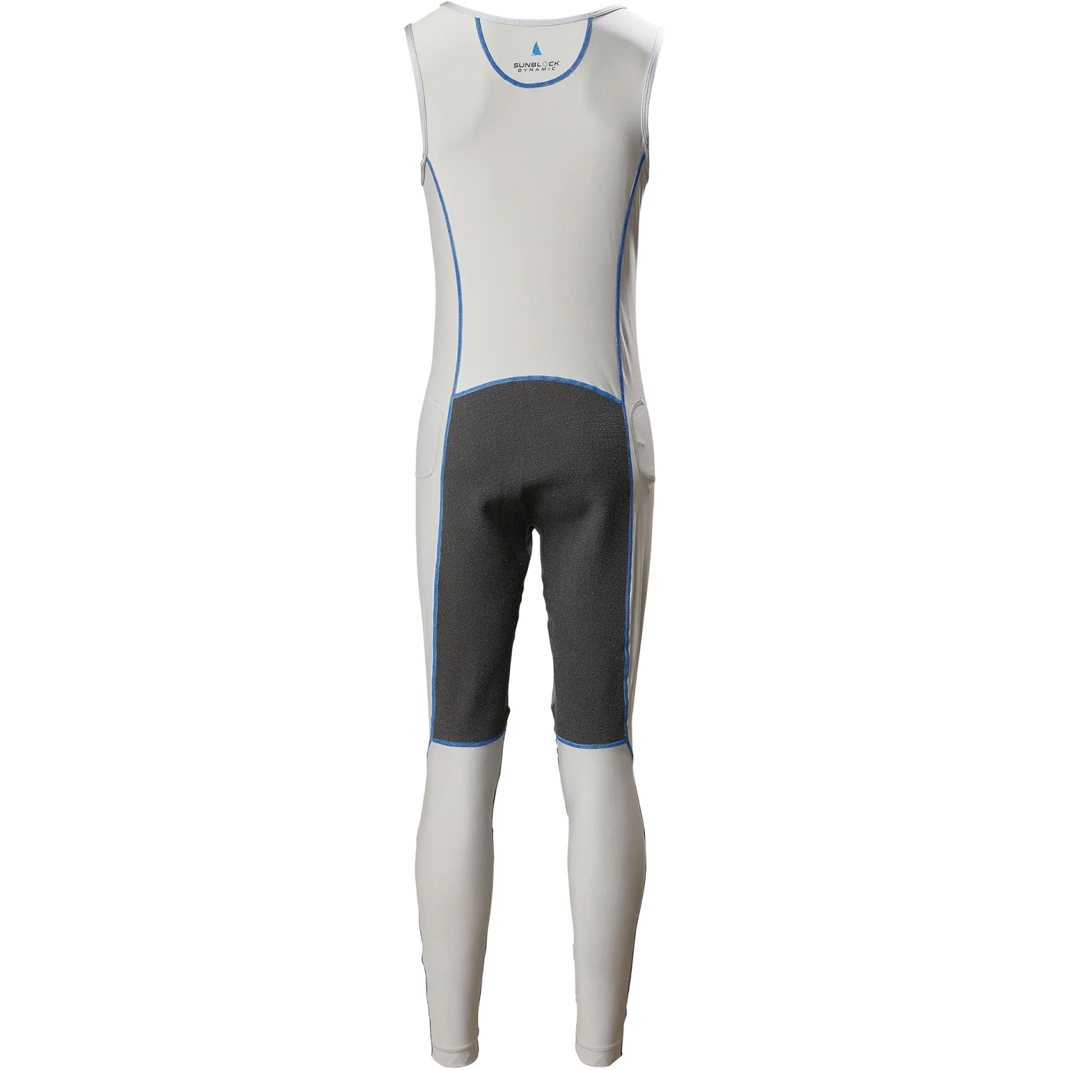 Musto Sunblock Dynamic Long John Rash Guard - Light Grey/Sky Diver 4 Musto Sunblock Dynamic Long John Rash Guard - Light Grey/Sky Diver - Image 2