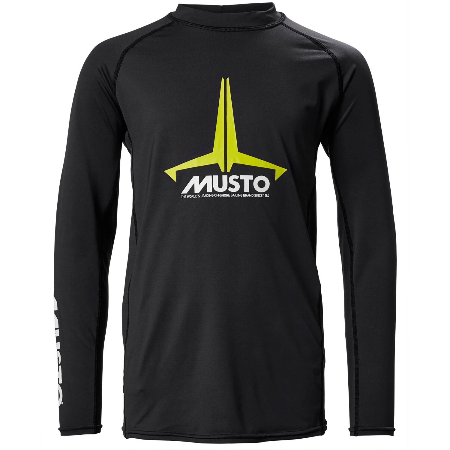 Musto Youth Insignia UV Fast Dry Rash Guard - Black 3 Musto Youth Insignia UV Fast Dry Rash Guard - Black