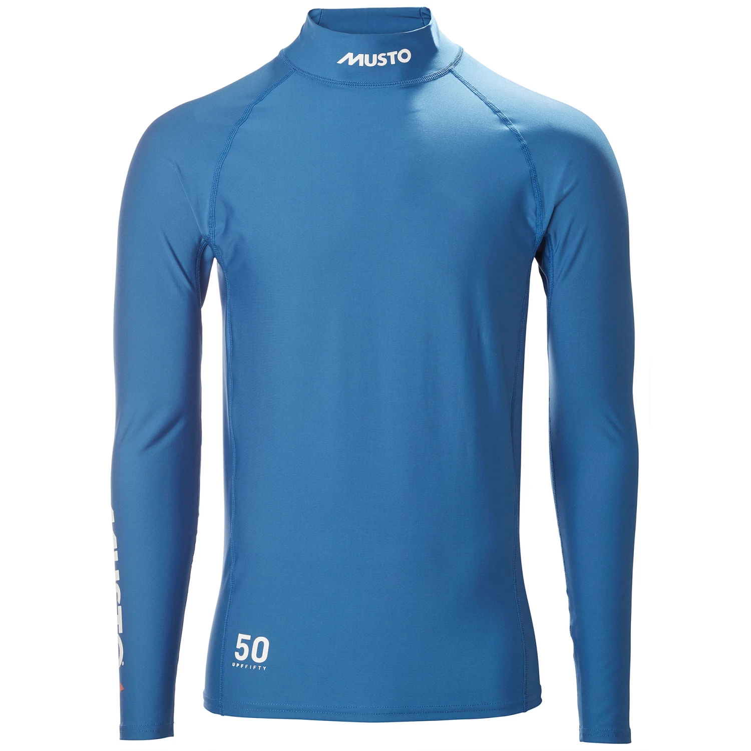 Musto Sunblock Dynamic Long Sleeve Rash Guard - Sky Diver Blue 3 Musto Sunblock Dynamic Long Sleeve Rash Guard - Sky Diver Blue