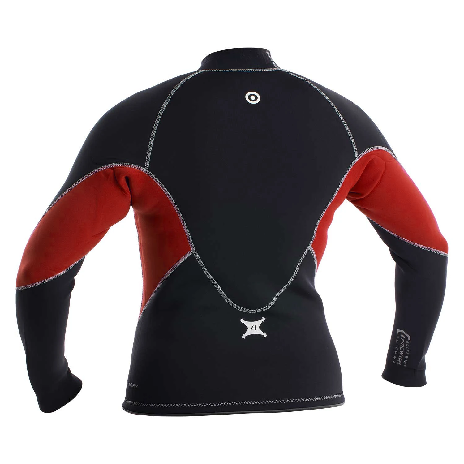 Neil Pryde Womens ELITE 3mm Firewire Wetsuit Top - Black Plum 4 Neil Pryde Womens ELITE 3mm Firewire Wetsuit Top - Black Plum - Image 2