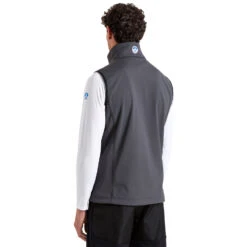 North Sails Softshell Gilet - Dark Grey -Optimal Water Sports 2020 North Sails Gilet 27M002 0024 msback1