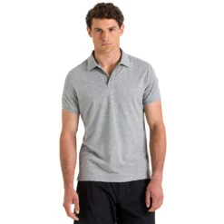 North Sails UPV 40+ Piquet Polo - Grey Melange 8 North Sails UPV 40+ Piquet Polo - Grey Melange -Optimal Water Sports 2020 North Sails Polo Shirt 27M100 0027 msfront2