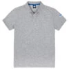North Sails UPV 40+ Piquet Polo - Grey Melange -Optimal Water Sports 2020 North Sails Polo Shirt 27M100 0027 psfront