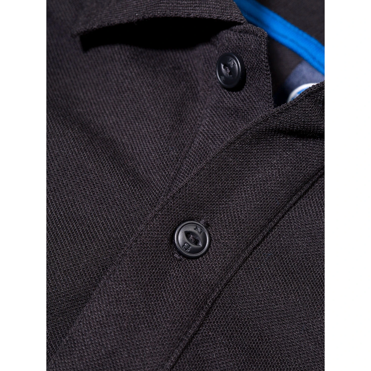 North Sails UPV 40+ Piquet Polo - Black 6 North Sails UPV 40+ Piquet Polo - Black - Image 4