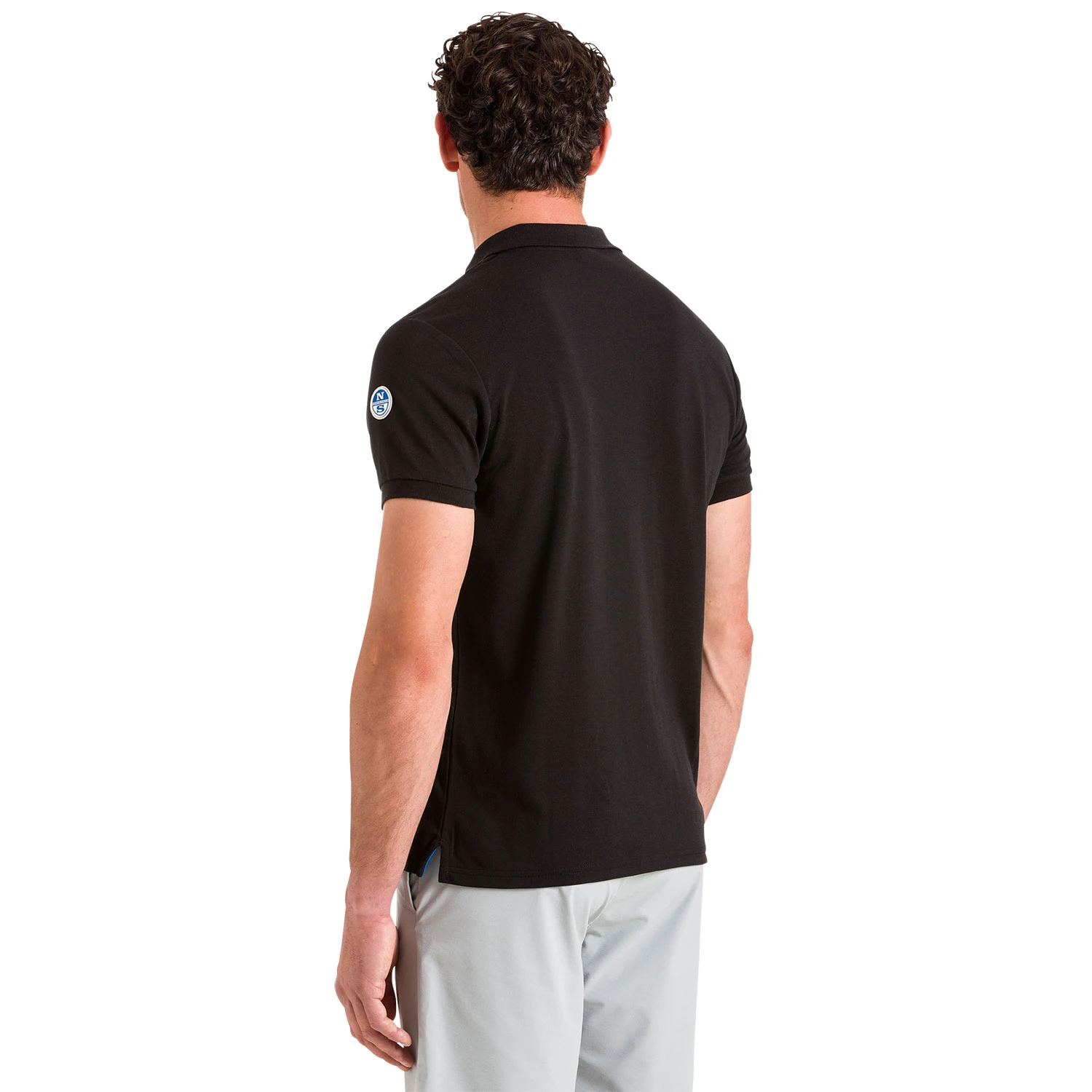 North Sails UPV 40+ Piquet Polo - Black 5 North Sails UPV 40+ Piquet Polo - Black - Image 3