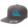 Palm Snapback Baseball Cap 1 Palm Snapback Baseball Cap -Optimal Water Sports 2020 Palm Equipment 12638 Palm Baseball Cap NA JetGrey front