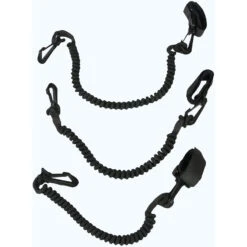 Ruk Heavy Duty Paddle Leash - Black -Optimal Water Sports 2020 Ruk Paddle Leash 1207Ruksport 1062A 2