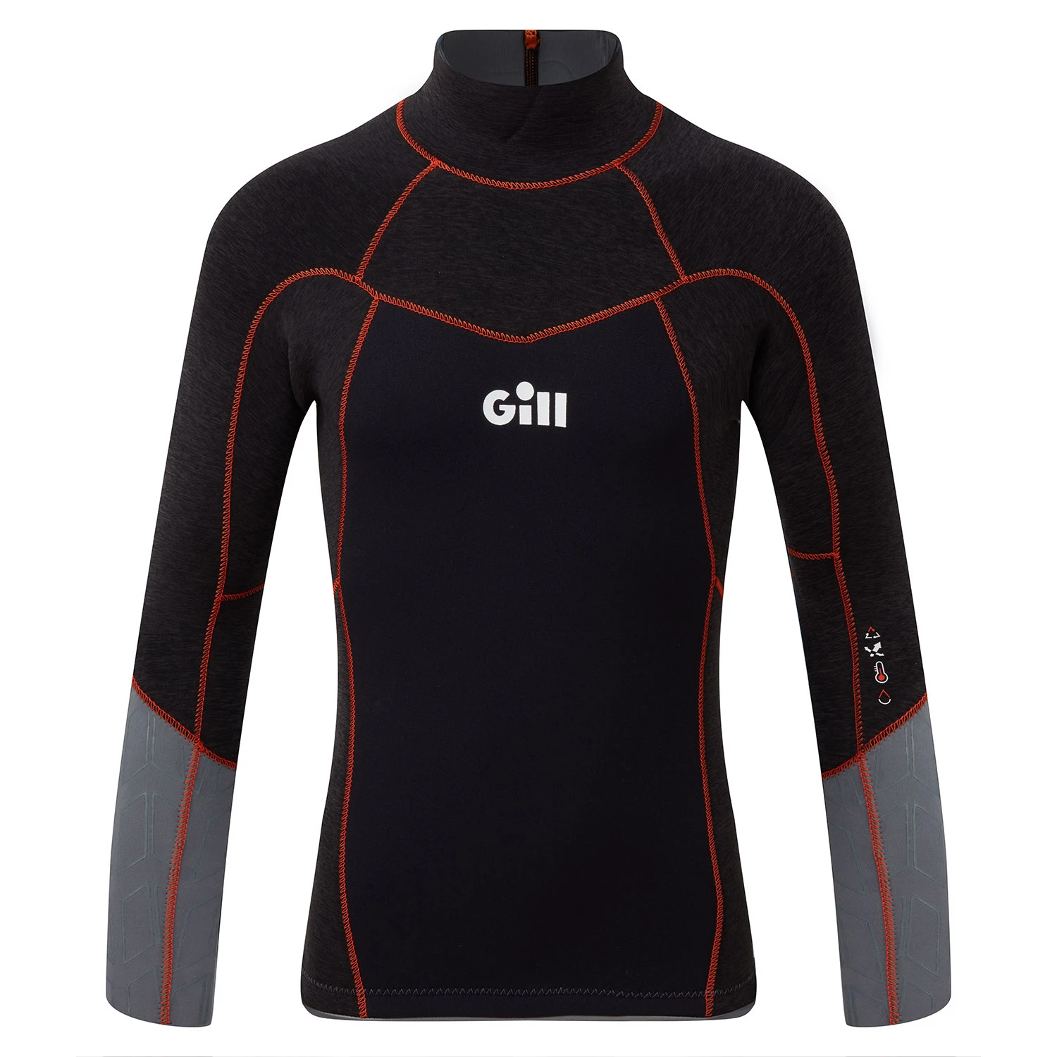 Gill Junior Zentherm Wetsuit Top - Black 3 Gill Junior Zentherm Wetsuit Top - Black - Image 2