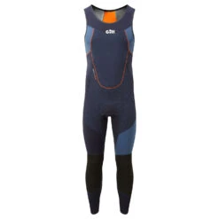 Gill Junior Race Firecell Wetsuit Skiff Suit - Blue -Optimal Water Sports 2020 Gill RS16 DARK DENIM ORANGE 1
