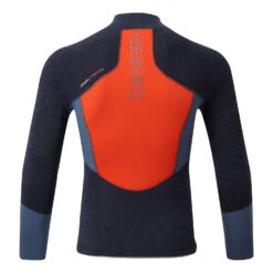 Gill Race Firecell Long Sleeve Wetsuit Top - Blue -Optimal Water Sports 2020 Gill RS17 DARK DENIM ORANGE 3 2