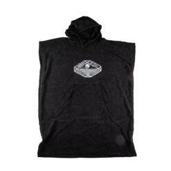 Radar Change Poncho - Black -Optimal Water Sports 2020 radar change poncho black 02