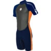 Alder Junior Impact 3/2mm Shorty Wetsuit - Orange -Optimal Water Sports 2021 Alder Junior Impact Shorty Wetsuit Orange