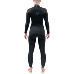 Dakine Womens Mission 4/3mm Chest-Zip Fullsuit Wetsuit - Black 10 Dakine Womens Mission 4/3mm Chest-Zip Fullsuit Wetsuit - Black -Optimal Water Sports 2021 Dakine Womens Mission Chest Zip Fullsuit Wetsuit DK21W543MZ 3