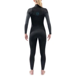 Dakine Womens Quantum 3/2mm Chest-Zip Wetsuit - Black -Optimal Water Sports 2021 Dakine Womens Quantum Chest Zip Fullsuit Wetsuit 3