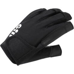 Gill Championship Short Finger Sailing Gloves - Black