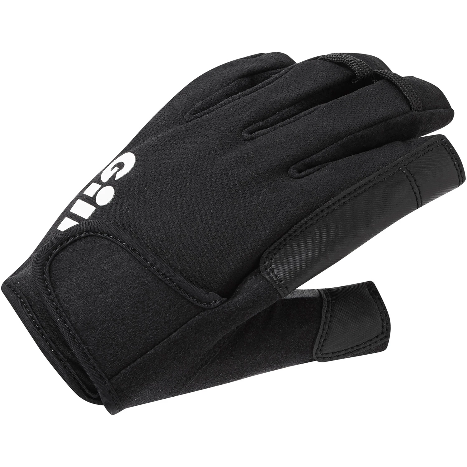 Gill Championship Short Finger Sailing Gloves - Black 3 Gill Championship Short Finger Sailing Gloves - Black