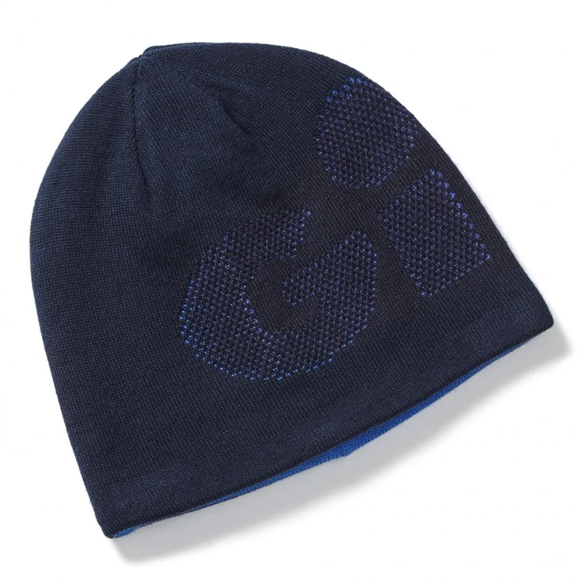 Gill Reversible Knit Beanie - Blue/Navy 4 Gill Reversible Knit Beanie - Blue/Navy - Image 2