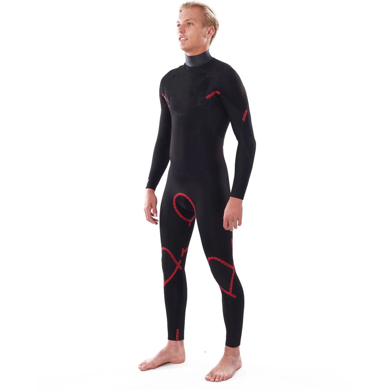 Rip Curl Junior Dawn Patrol 3/2mm Chest-Zip Wetsuit - Lemon 5 Rip Curl Junior Dawn Patrol 3/2mm Chest-Zip Wetsuit - Lemon - Image 3