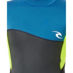 Rip Curl Junior Omega 1.5mm Shorty Wetsuit - Neon Lime -Optimal Water Sports 2021 Rip Curl Junior Dawn Patrol Shorty Wetsuit Neon Lime WSPYFB 8915 4