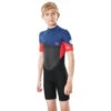 Rip Curl Junior Omega 1.5mm Shorty Wetsuit - Neon Red -Optimal Water Sports 2021 Rip Curl Junior Dawn Patrol Shorty Wetsuit Neon Red WSPYFB 0040 1