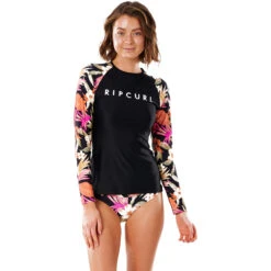 Rip Curl Womens LS UV Rash Top - Northshore 8 Rip Curl Womens LS UV Rash Top - Northshore -Optimal Water Sports 2021 Rip Curl Womens LS UV Rash Top Northshore WLY3SW 0090 3