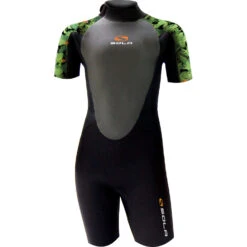 Sola Girls Storm 3/2mm Shorty Wetsuit - Paradise