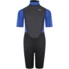 Typhoon Storm3 Boys 3/2mm Shorty Wetsuit - Nite Blue 1 Typhoon Storm3 Boys 3/2mm Shorty Wetsuit - Nite Blue -Optimal Water Sports 2021 Typhoon Junior Shorty Wetsuit 250935 black nite blue 1