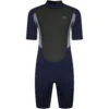Typhoon Storm3 3/2mm Shorty Wetsuit - Navy/ Grey Marl -Optimal Water Sports 2021 Typhoon Storm Shorty Navy Grey 250797 1