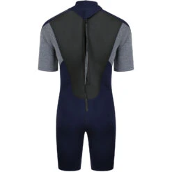 Typhoon Storm3 3/2mm Shorty Wetsuit - Navy/ Grey Marl -Optimal Water Sports 2021 Typhoon Storm Shorty Navy Grey 250797 2