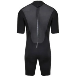 Typhoon Storm3 3/2mm Shorty Wetsuit - Black/Graphite -Optimal Water Sports 2021 Typhoon Storm3 Shorty Wetsuit 250794 black graphite 2