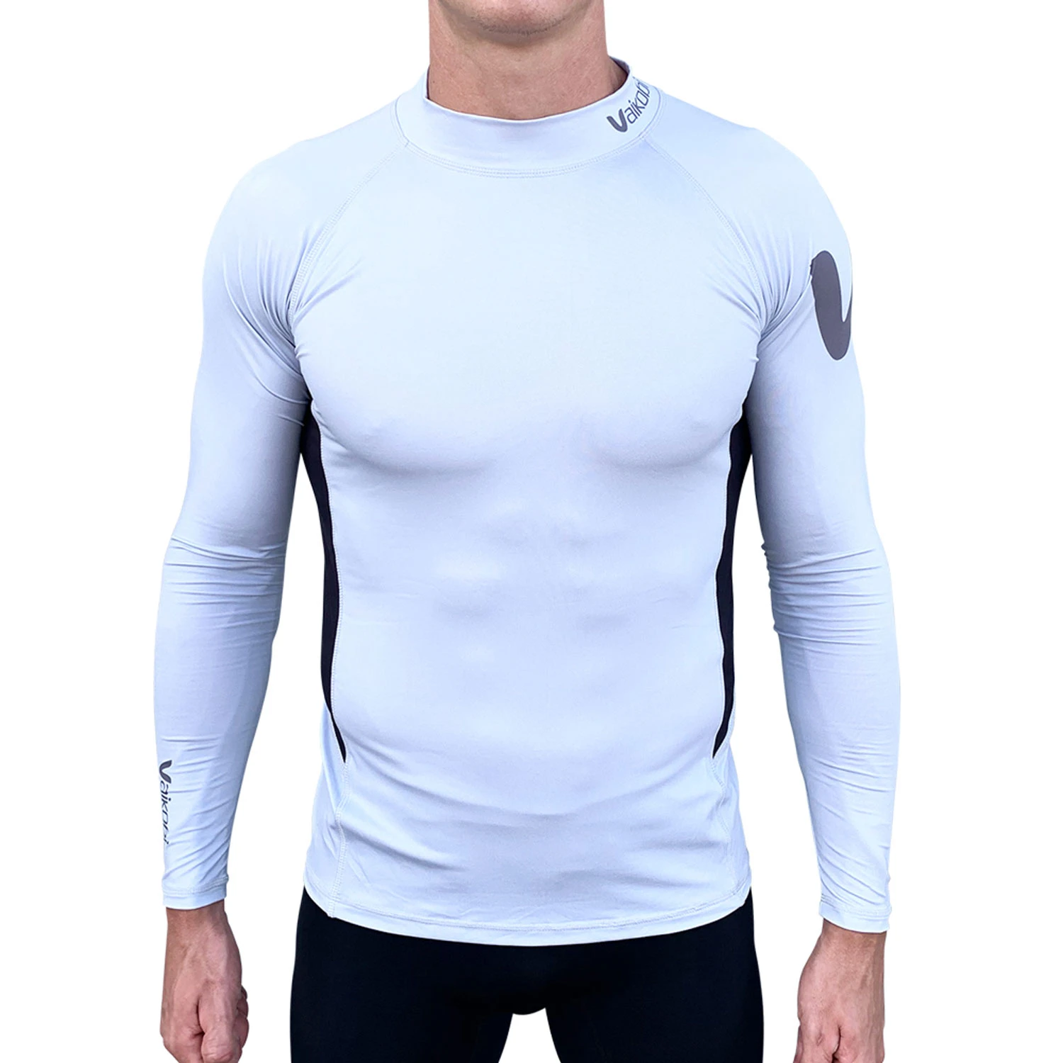 Vaikobi Spandex Long Sleeve UV50+ Rashvest - Silver 3 Vaikobi Spandex Long Sleeve UV50+ Rashvest - Silver