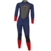 Sola Junior Storm 3/2mm Fullsuit Wetsuit - Red Ranger -Optimal Water Sports 2021 sola storm 32 fullsuit wetsuit a1713 Red Front