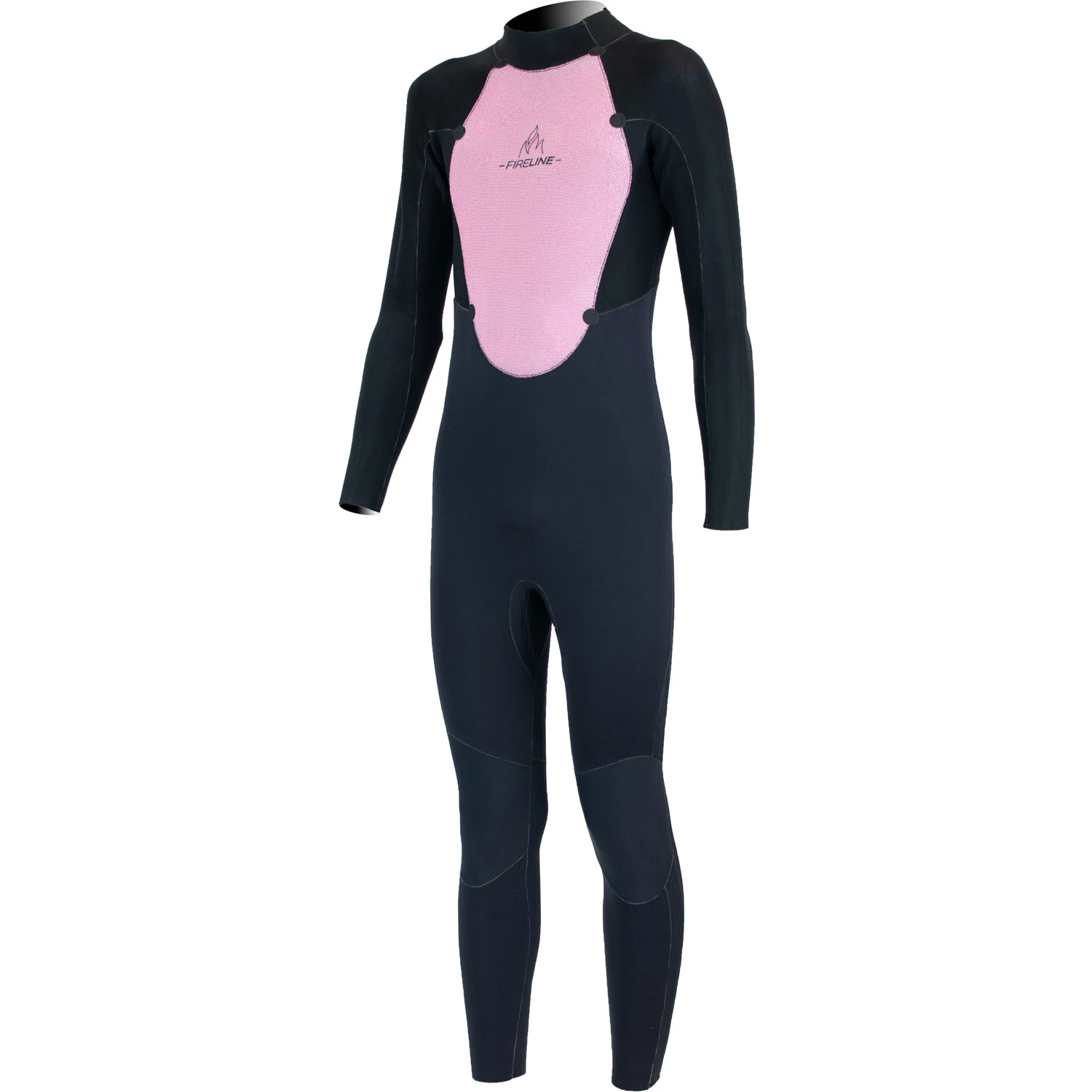 Alder Junior Stealth 5/4/3mm BZ Fullsuit Wetsuit - Jet Black / Lime 4 Alder Junior Stealth 5/4/3mm BZ Fullsuit Wetsuit - Jet Black / Lime - Image 2