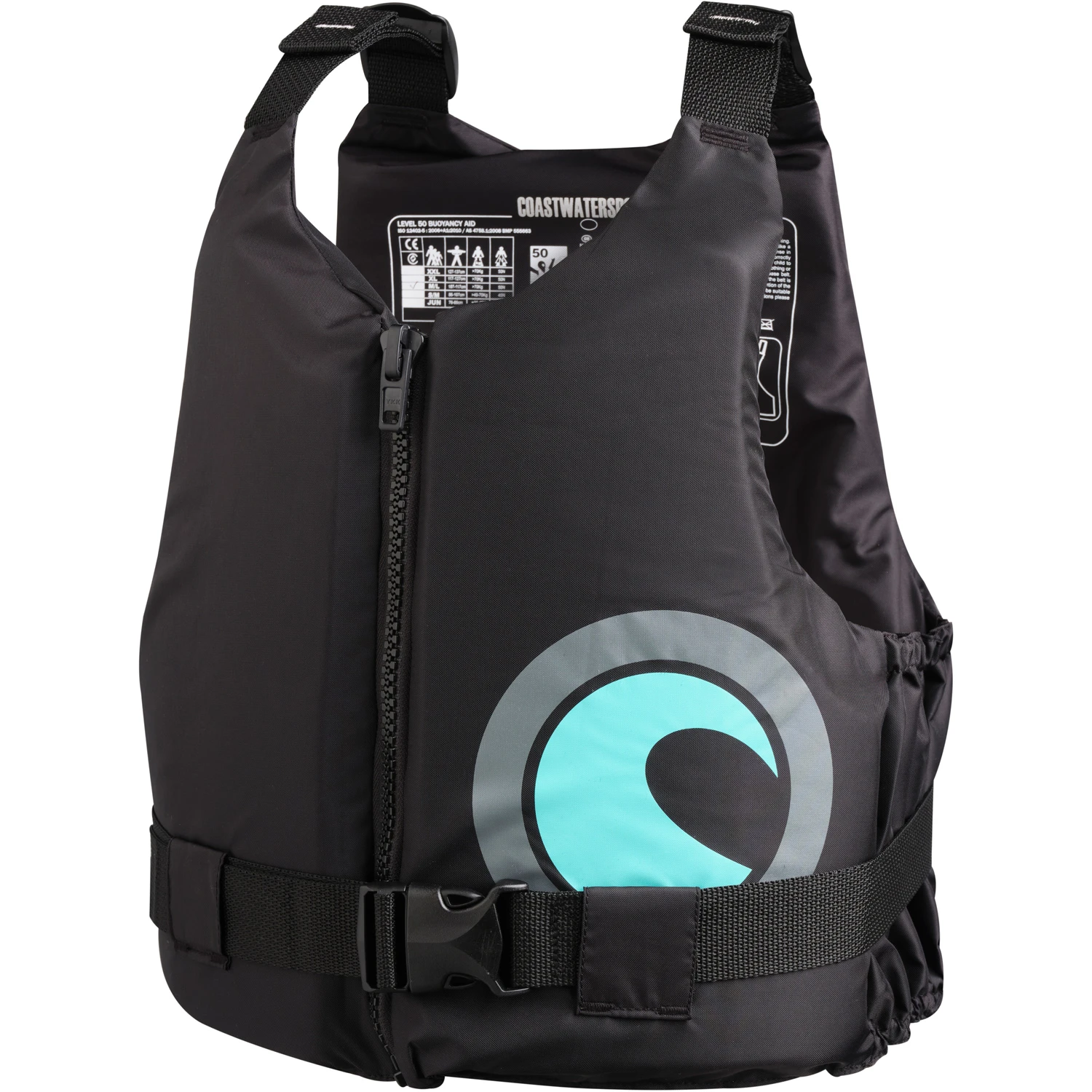 Crewsaver Wave PFD 50N Buoyancy Aid - Black 4 Crewsaver Wave PFD 50N Buoyancy Aid - Black - Image 2