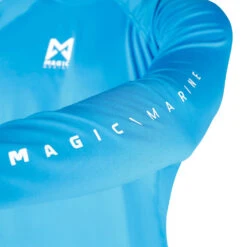 Magic Marine Cube Long Sleeve Rash Guard - Blue -Optimal Water Sports 2022 Magic Marine Cube Long Sleeve Rash Guard Blue MM081009 400 05
