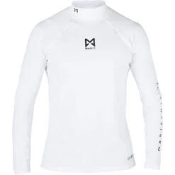 Magic Marine Cube Long Sleeve Rash Guard - White -Optimal Water Sports 2022 Magic Marine Cube Long Sleeve Rash Guard White MM081009 100 03