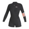 Mystic Womens Lunar 2/2mm Front-Zip Longarm Shorty Wetsuit - Dark Grey 1 Mystic Womens Lunar 2/2mm Front-Zip Longarm Shorty Wetsuit - Dark Grey -Optimal Water Sports 2022 Mystic Womens Lunar Front zip Longarm Shorty 35000.220089 802 01