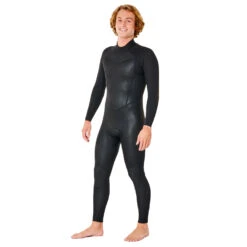 Rip Curl Freelite 3/2mm Back Zip Wetsuit - Black 7 Rip Curl Freelite 3/2mm Back Zip Wetsuit - Black -Optimal Water Sports 2022 Rip Curl Freelite 32 Mens Wetsuit WF203M 0090 1