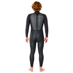 Rip Curl Omega 3/2mm E-Stitch Back Zip Wetsuit - Black -Optimal Water Sports 2022 Rip Curl Omega 32 Backzip Wetsuit Black 114MFS 3
