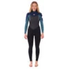 Rip Curl Womens Omega 5/3mm Back-Zip Wetsuit - Green -Optimal Water Sports 2022 Rip Curl Womens Omega Chest Zip 53 Wetsuit Green 1