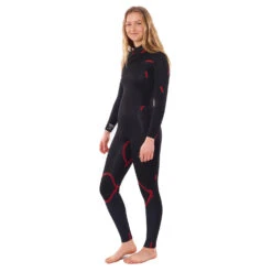 Rip Curl Womens Omega 5/3mm Back-Zip Wetsuit - Green -Optimal Water Sports 2022 Rip Curl Womens Omega Chest Zip 53 Wetsuit Green 6