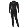 Sola Kids Fire 4/3mm Back Zip Wetsuit - Black 1 Sola Kids Fire 4/3mm Back Zip Wetsuit - Black -Optimal Water Sports 2022 Sola fire Junior 53mm backzip Wetsuit A1509 FIRE BLACK FRONT 1