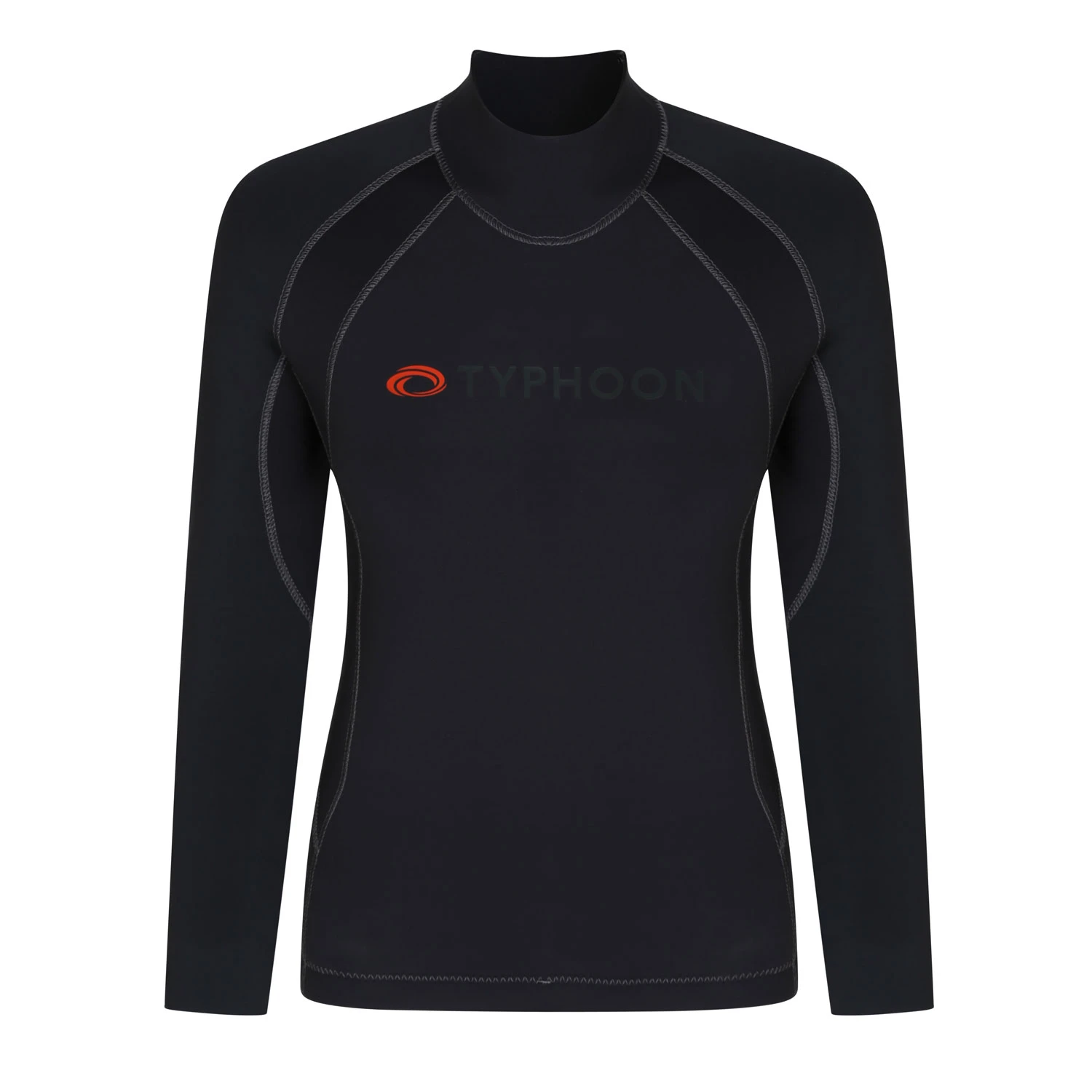 Typhoon Womens Caliso ECO 3mm Wetsuit Top - Black 3 Typhoon Womens Caliso ECO 3mm Wetsuit Top - Black